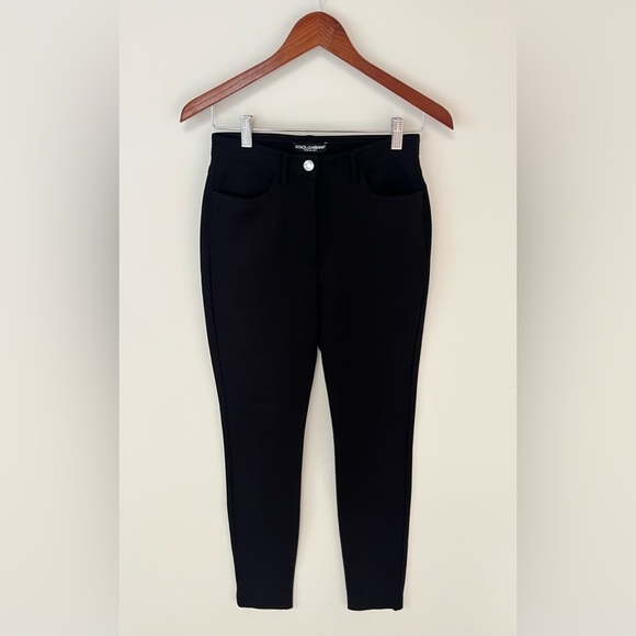 Dolce & Gabbana Stretch Dress 27" Pants Slim Fit Made in Italy Women's Size 42 - Picture 6 of 15